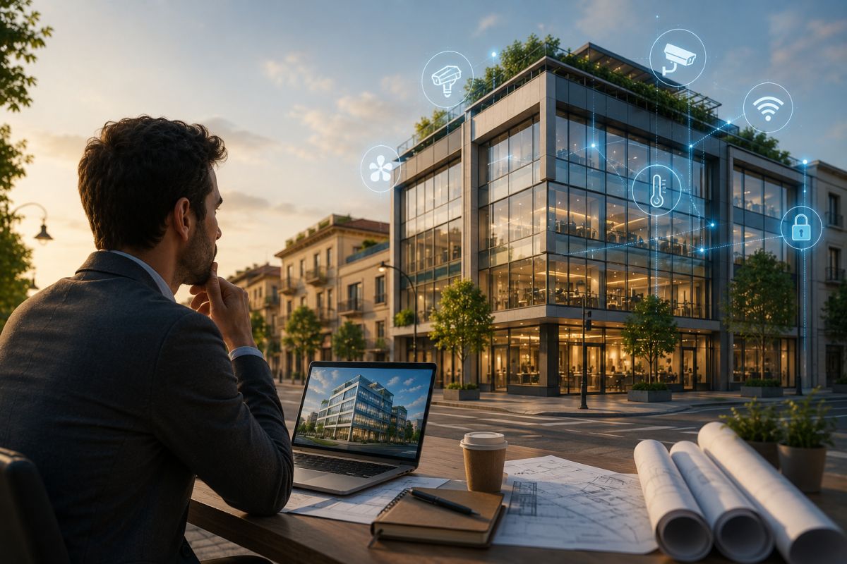 comfort, sicurezza e valore di mercato degli smart building