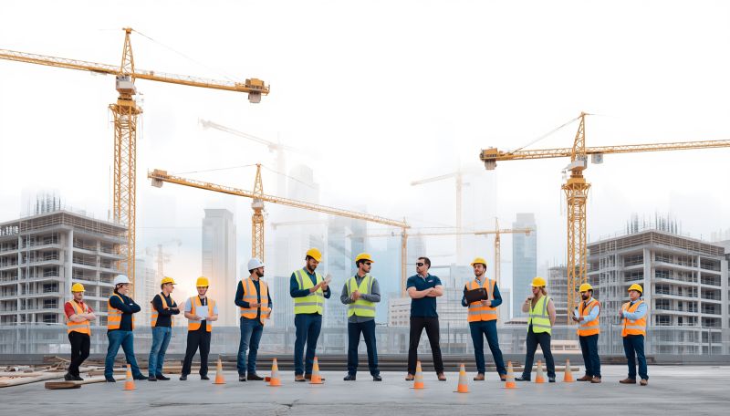 i ruoli in un cantiere